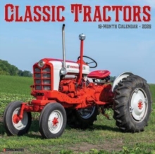 Classic Tractors 2025 12 X 12 Wall Calendar