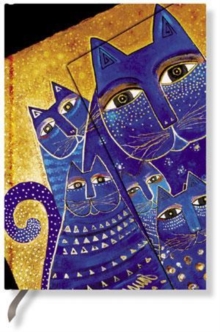Smythe Sewn Fantastic Felines Mediterranean Cats Lined Mini Wrap, Hardback Book Smythe Sewn Fantastic Felines Mediterranean Cats Lined Mini Wrap, Hardback Book