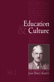 Education and Culture 34-2, Paperback / softback Book Education and Culture 34-2, Paperback / softback Book