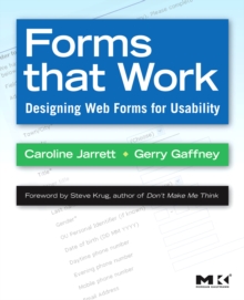 Forms that Work : Designing Web Forms for Usability