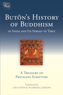 Buton's History Of Buddhism In India And Its Spread To Tibet, Hardback Book Buton's History Of Buddhism In India And Its Spread To Tibet, Hardback Book