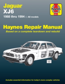 Jaguar XJ6, Vanden Plas & Sovereign (1988-1994) Haynes Repair Manual (USA)