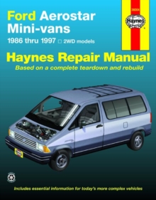 Ford Aerostar Mini-vans (1986-1997) with two wheel drive Haynes Repair Manual (USA)