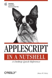 AppleScript in a Nutshell, Book Book AppleScript in a Nutshell, Book Book
