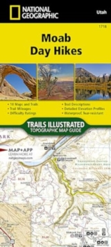 Moab Day Hikes Map Guide