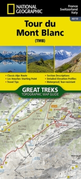 Tour du Mont Blanc Map : Trails Illustrated