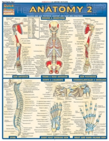 Anatomy 2 - Reference Guide (8.5 x 11) : a QuickStudy Reference Tool, Fold-out book or chart Book Anatomy 2 - Reference Guide (8.5 x 11) : a QuickStudy Reference Tool, Fold-out book or chart Book