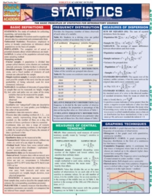 Statistics, Fold-out book or chart Book Statistics, Fold-out book or chart Book