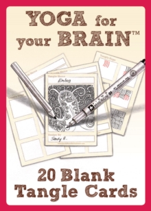 Yoga for Your Brain - 20 Blank Tangle Cards, Cards Book Yoga for Your Brain - 20 Blank Tangle Cards, Cards Book