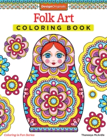 Folk Art Coloring Book, Paperback / softback Book Folk Art Coloring Book, Paperback / softback Book