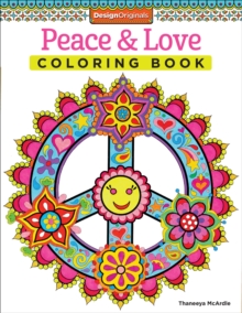 Peace & Love Coloring Book, Paperback Book Peace & Love Coloring Book, Paperback Book