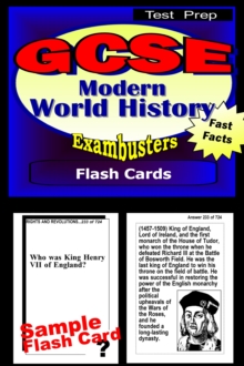 GCSE Modern World History Test Prep Review--Exambusters Flash Cards : GCSE Exam Study Guide