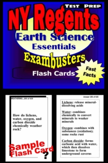 NY Regents Earth Science Test Prep Review--Exambusters Flashcards : New York Regents Exam Study Guide