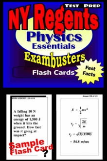 NY Regents Physics Test Prep Review--Exambusters Flashcards : New York Regents Exam Study Guide