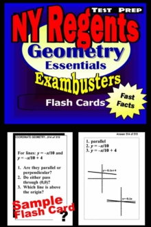 NY Regents Geometry Test Prep Review--Exambusters Flashcards : New York Regents Exam Study Guide