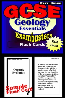 GCSE Geology Test Prep Review--Exambusters Flash Cards : GCSE Exam Study Guide