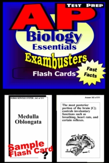 AP Biology Test Prep Review--Exambusters Flash Cards : AP Exam Study Guide