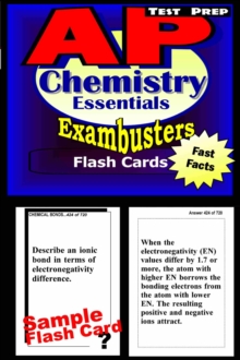 AP Chemistry Test Prep Review--Exambusters Flash Cards : AP Exam Study Guide