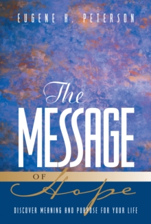 Message Of Hope, The, Paperback / softback Book Message Of Hope, The, Paperback / softback Book