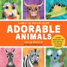 Learn to Watercolor Adorable Animals: 20 by Walker Lacey | PB | 2026 - Image 8
