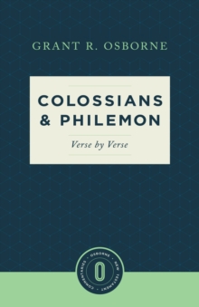 Colossians & Philemon Verse by Verse