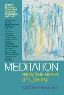 Meditation from the Heart of Judaism : Today's Teachers Share Their Practices, Techniques and Faith