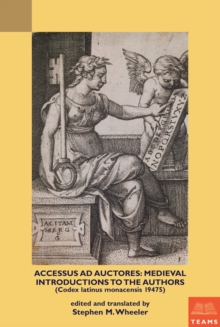 Accessus ad auctores : Medieval Introductions to the Authors (Codex latinus monacensis 19475)