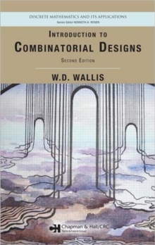 Introduction to Combinatorial Designs, Hardback Book Introduction to Combinatorial Designs, Hardback Book