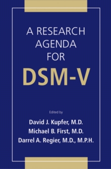 A Research Agenda For DSM V