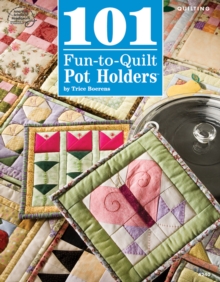 101 FUNTOQUILT POT HOLDERS, Paperback Book 101 FUNTOQUILT POT HOLDERS, Paperback Book