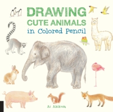 Drawing Cute Animals in Colored Pencil, Paperback Book Drawing Cute Animals in Colored Pencil, Paperback Book