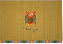 Thank You Notes Owl, Cards Book Thank You Notes Owl, Cards Book
