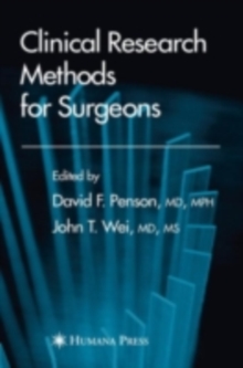 Clinical Research Methods for Surgeons