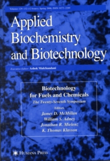 Twenty-Seventh Symposium on Biotechnology for Fuels and Chemicals