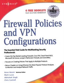 Firewall Policies and VPN Configurations, Paperback / softback Book Firewall Policies and VPN Configurations, Paperback / softback Book