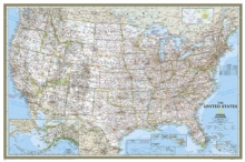 United States Classic, Poster Size, Laminated : Wall Maps U.S., Sheet map Book United States Classic, Poster Size, Laminated : Wall Maps U.S., Sheet map Book