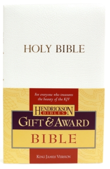 KJV Gift and Award Bible - White, Paperback Book KJV Gift and Award Bible - White, Paperback Book