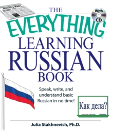 EVERYTHING LEARNING RUSSIAN BOOK WITH CD, Paperback Book EVERYTHING LEARNING RUSSIAN BOOK WITH CD, Paperback Book