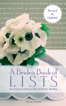 A Bride's Book Of Lists, A, Hardback Book A Bride's Book Of Lists, A, Hardback Book