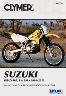 Suzuki DR-Z400E, S & SM Manual Motorcycle (2000-2012) Service Repair Manual