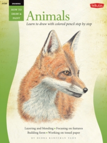 Animals in Colored Pencil / Drawing : Learn to Draw Step by Step, Paperback Book Animals in Colored Pencil / Drawing : Learn to Draw Step by Step, Paperback Book