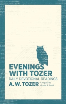EVENINGS WITH TOZER, Paperback Book EVENINGS WITH TOZER, Paperback Book