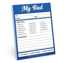 My Bad Nifty Note, Stickers Book My Bad Nifty Note, Stickers Book