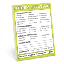 Knock Knock Messy Citation Nifty Notes, Bookmark Book Knock Knock Messy Citation Nifty Notes, Bookmark Book