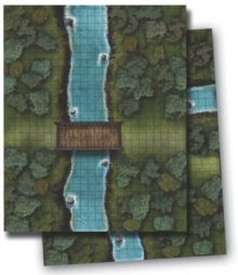 Gamemastery Flip-Mat: River Crossing, Game Book Gamemastery Flip-Mat: River Crossing, Game Book