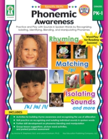 Phonemic Awareness, Grades PK - 1 : Activity Pages and Easy-to-Play Learning Games for Introducing and Practicing Short-and Long-Vowel Phonograms