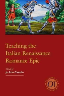 Teaching the Italian Renaissance Romance Epic