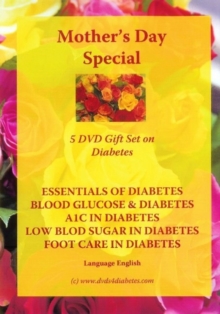 Diabetes Mother's Day Gift Set DVD Set, Digital Book Diabetes Mother's Day Gift Set DVD Set, Digital Book