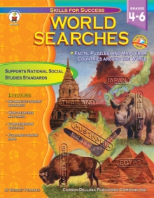 World Searches, Grades 4 - 6 : Facts, Puzzles, and Maps from Countries around the World