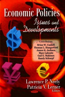 Economic Policies : Issues & Developments, Hardback Book Economic Policies : Issues & Developments, Hardback Book